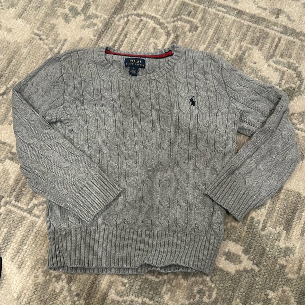 Polo Ralph Lauren Boys gray sweater